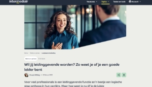 Leiderschapsskills meten met Wouter Durville Intermedair 28 febr 2025